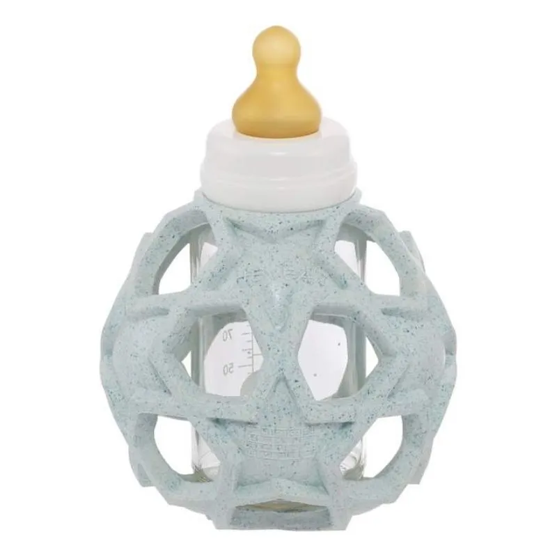 2-in-1 Baby Glass Bottle with Star Ball