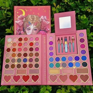 70 Colors All-in-One Scary Girl Makeup Kit