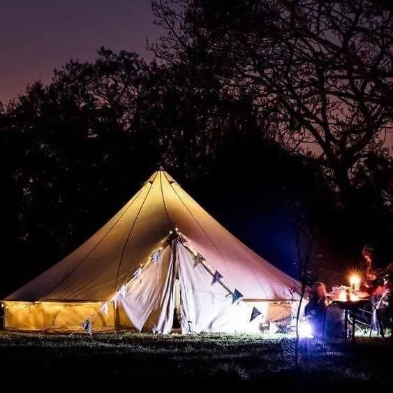 7m Bell Tent 'Superlite' 200gsm Polycotton Canvas