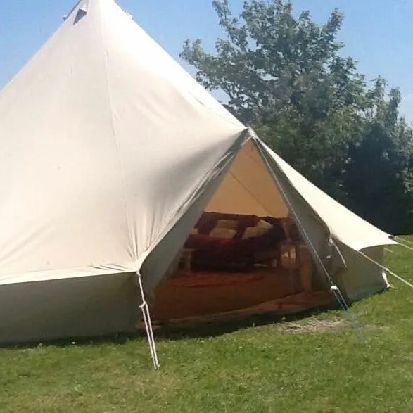 7m Bell Tent 'Superlite' 200gsm Polycotton Canvas