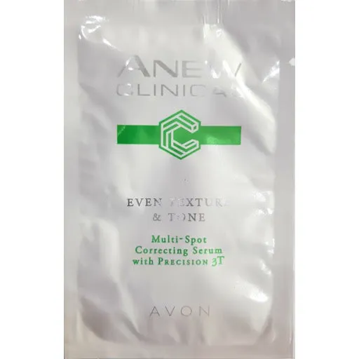 Avon Anew Clinical Even Texture & Tone Correcting Serum Sample Sachet - 2ml