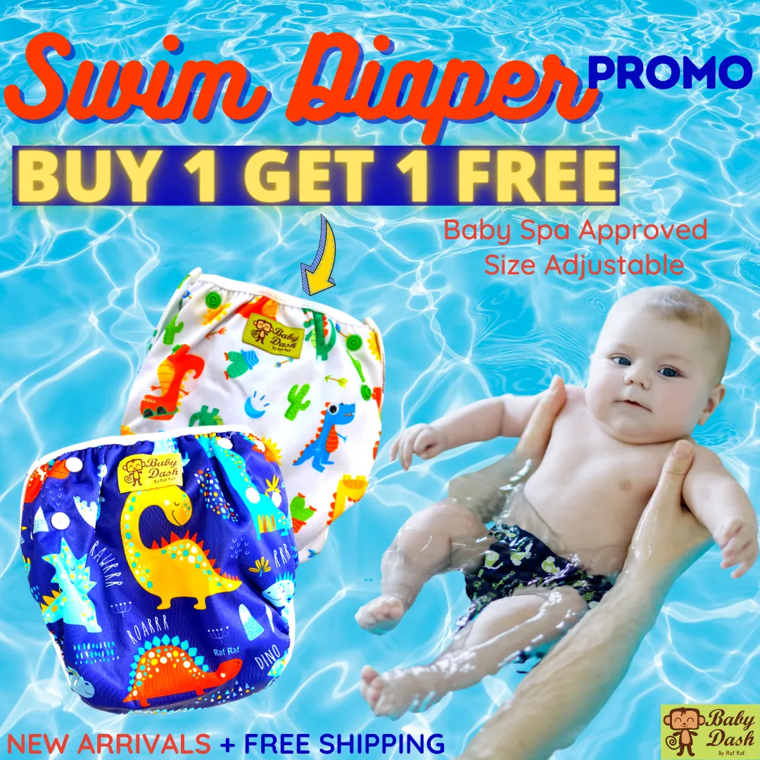 Baby Swim Diaper (PSP) - Adjustable Size - Buy One Get One Free