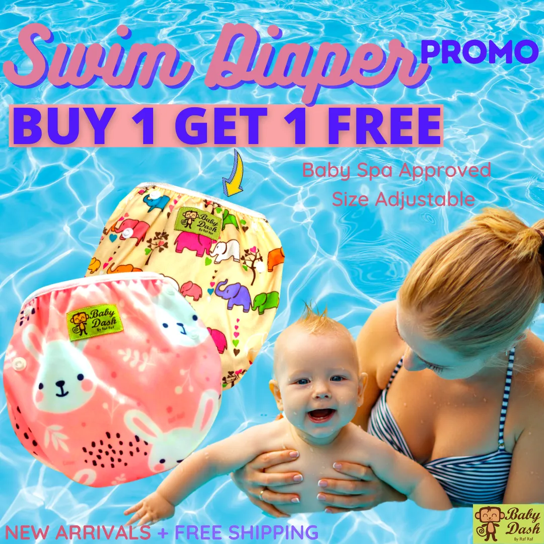 Baby Swim Diaper (PSP) - Adjustable Size - Buy One Get One Free