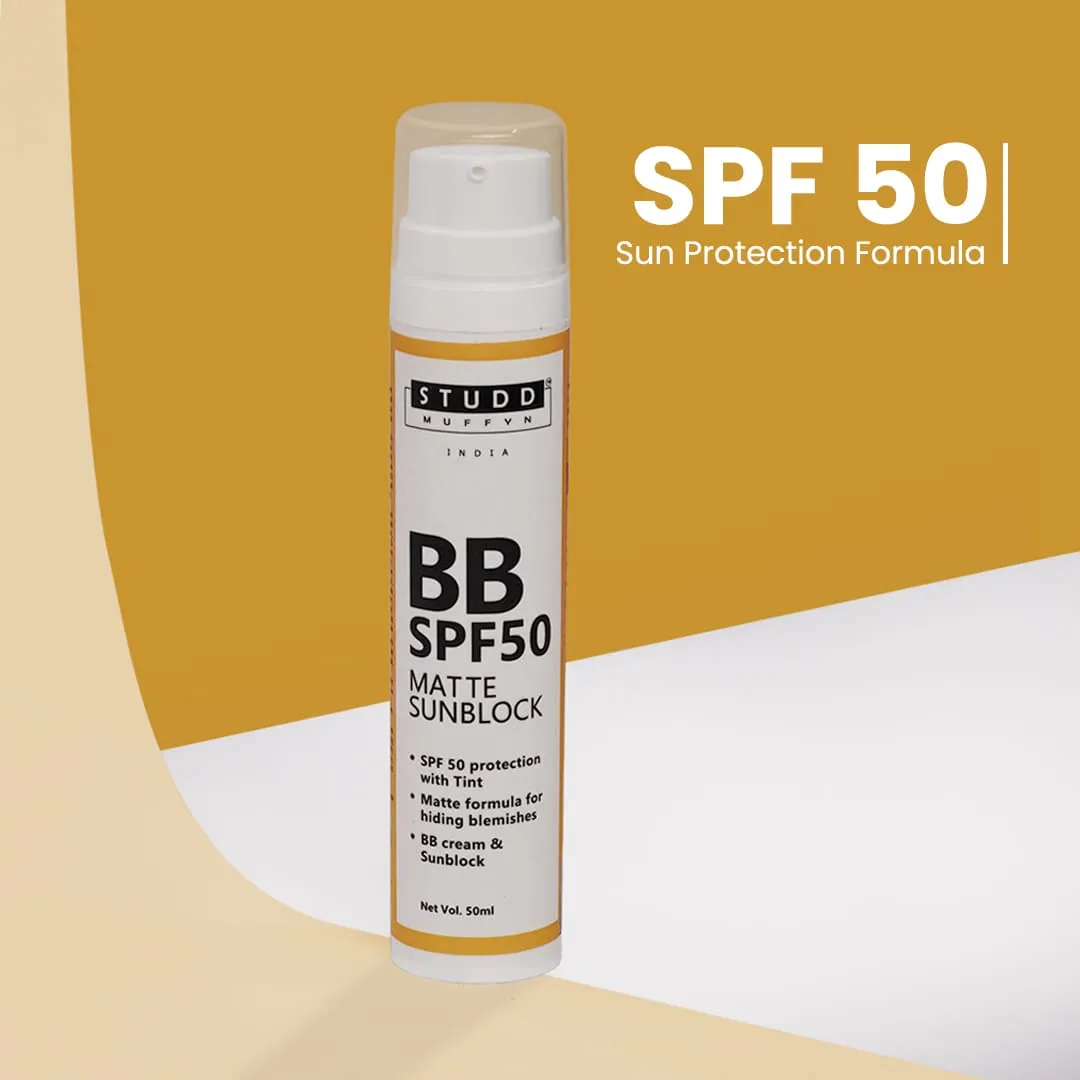 BB SPF 50 sunscreen