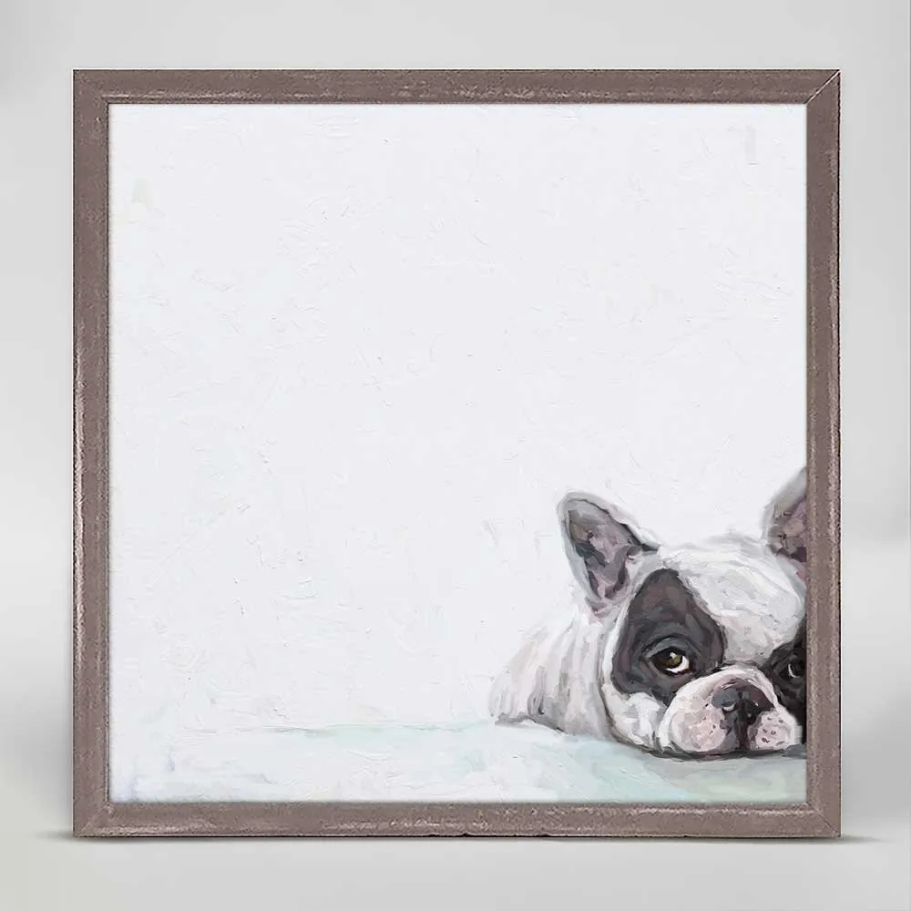 Best Friend - Nap Time Isn't Over Mini Framed Canvas