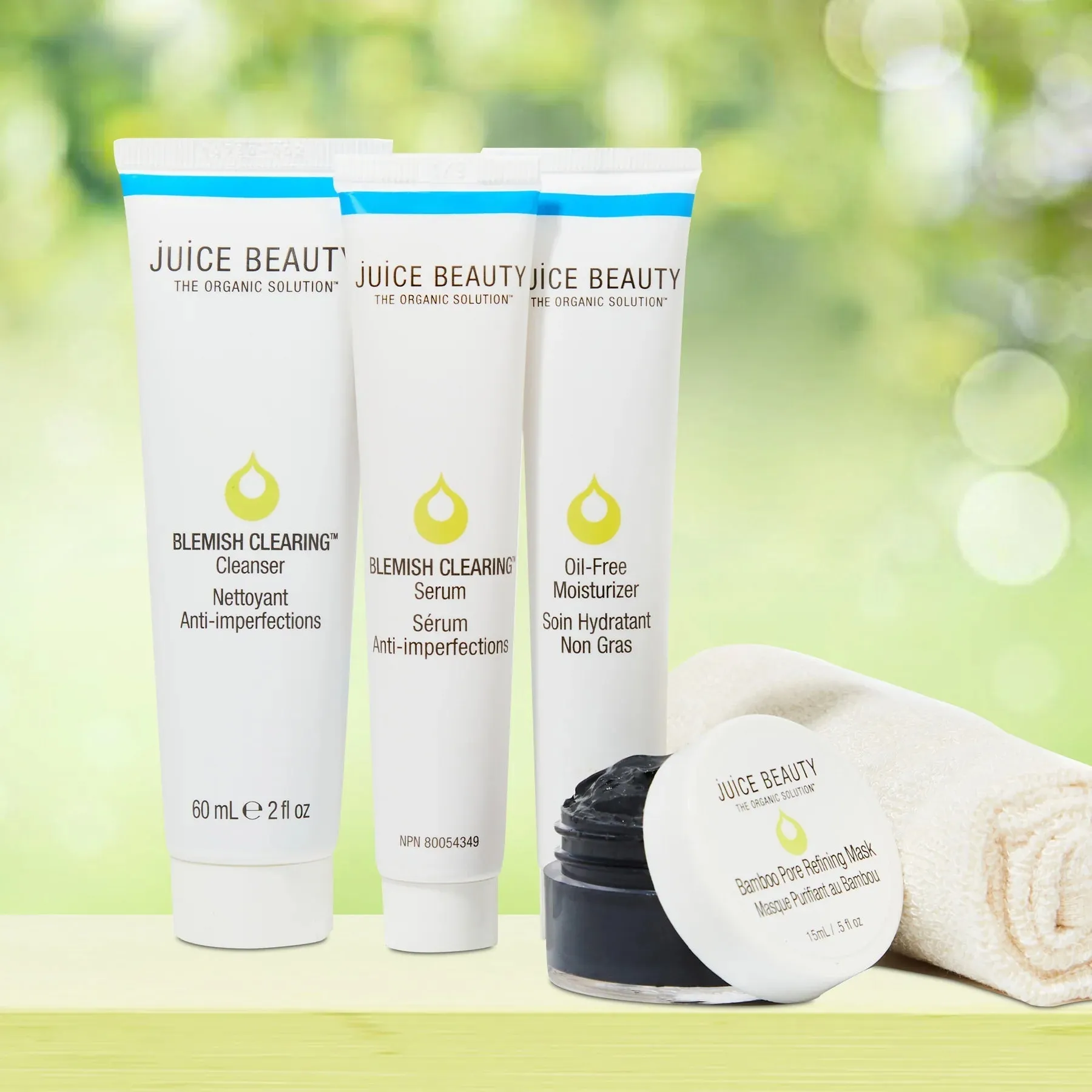 Blemish Clearing Solutions.