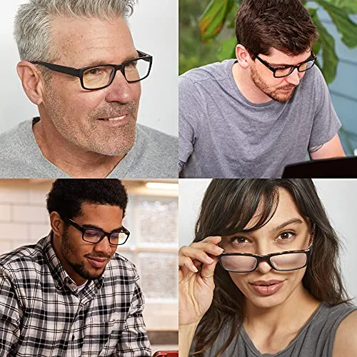 Blue-Light-Blocking-Reading-Glasses-Black-Camo-0-75-Magnification-Computer-Glasses