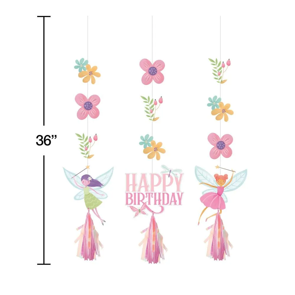 Bulk Fairy Forest Hanging Cutouts (36 per Case)