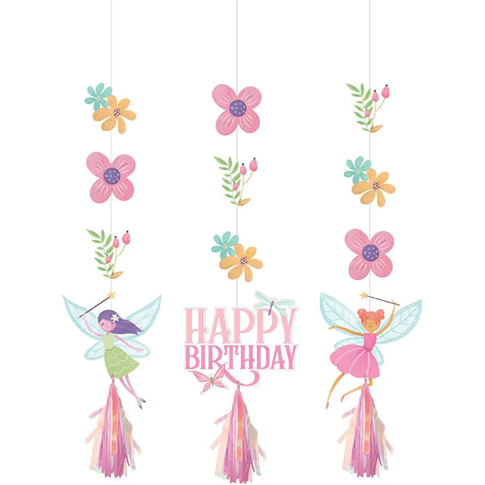 Bulk Fairy Forest Hanging Cutouts (36 per Case)