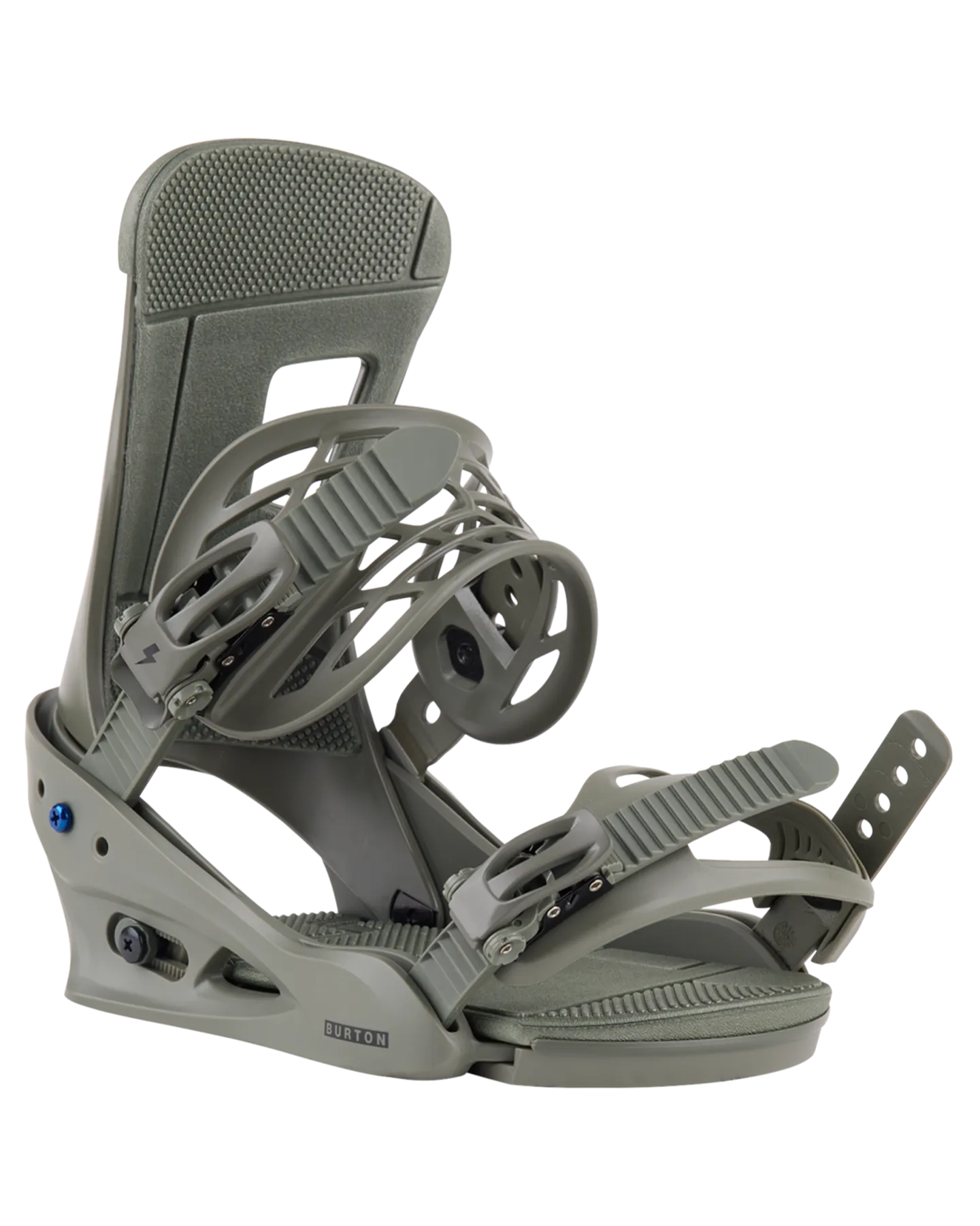 Burton Men's Freestyle Re:Flex Snowboard Bindings - Forest Moss - 2024