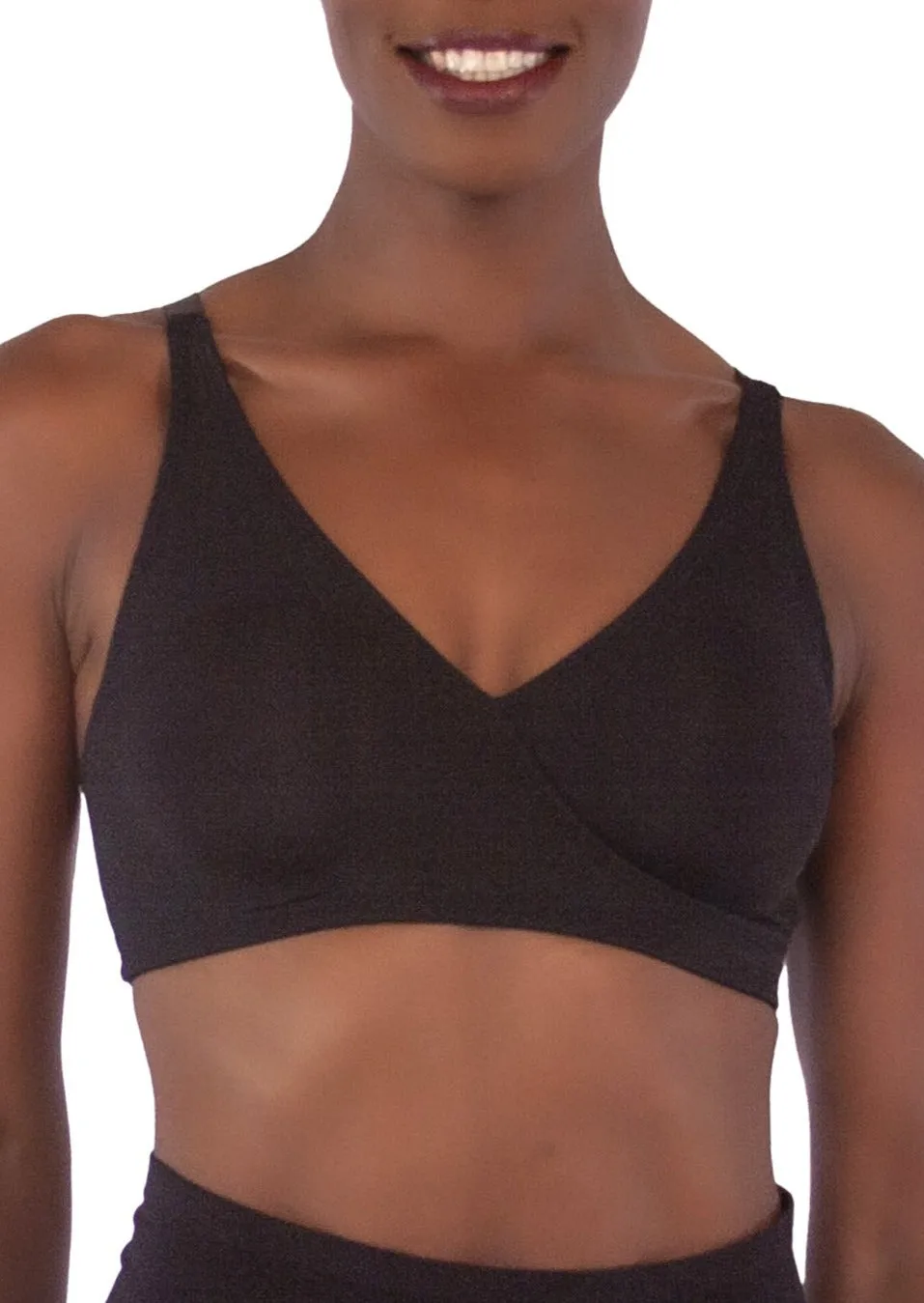 Butterknit Wrap Bra w/ Removable Pads