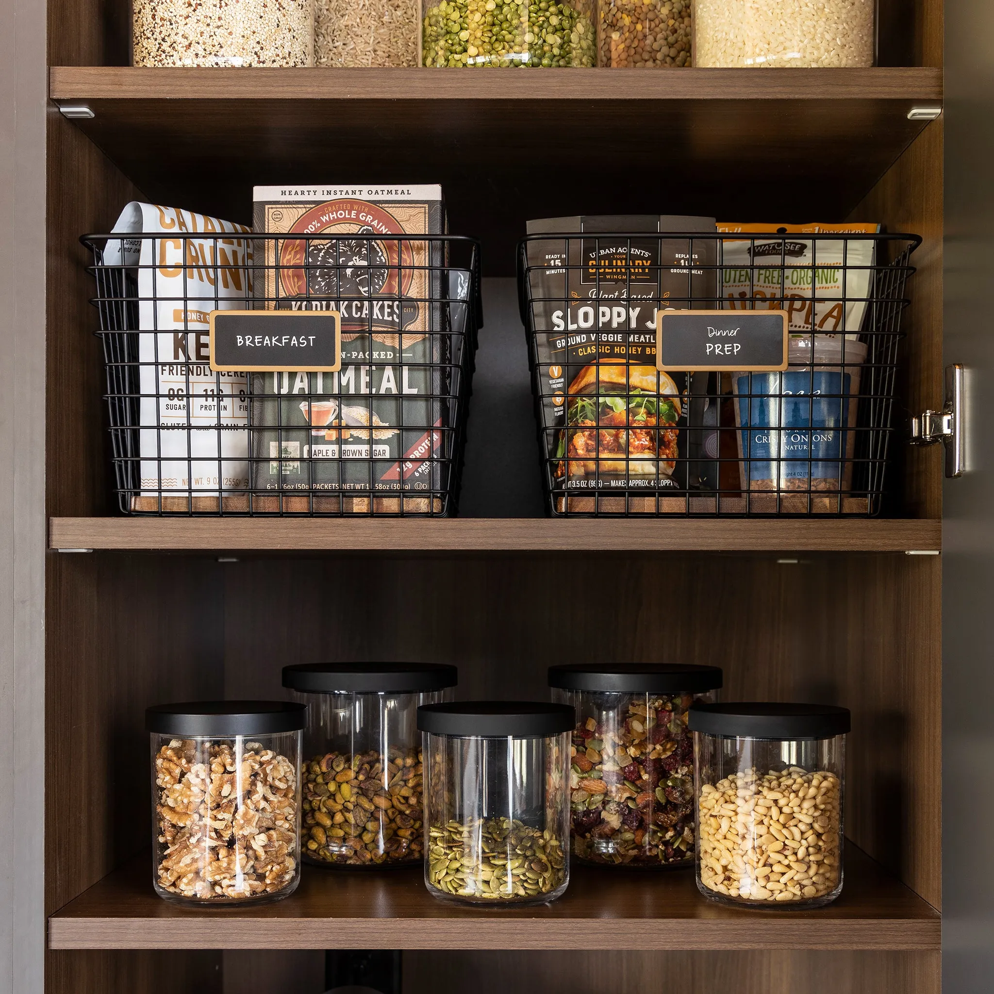 Cabinet Pantry Bundle - Black