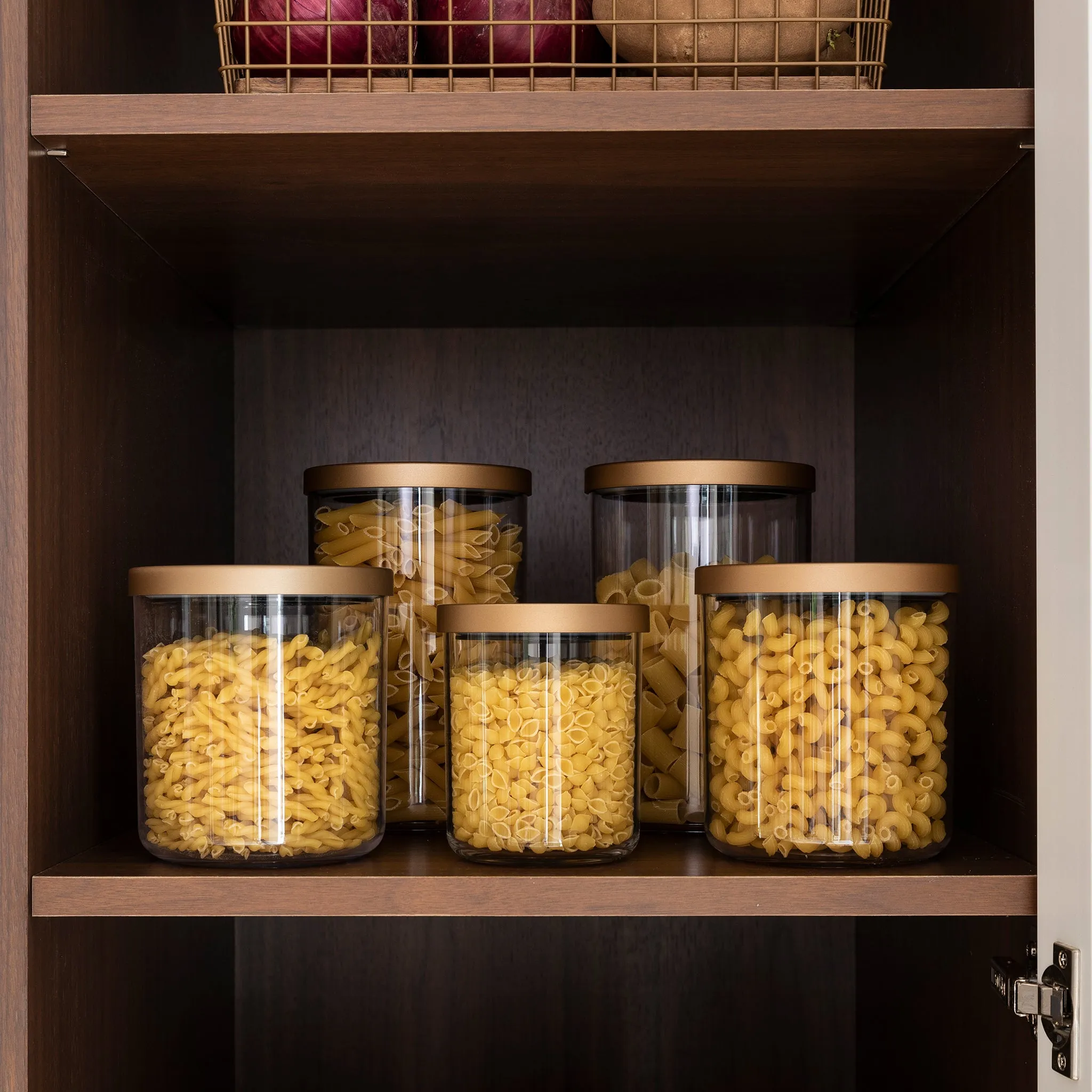 Cabinet Pantry Bundle - Brass