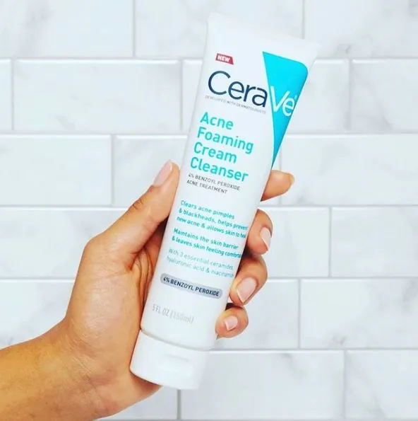 Cerave Acne Foaming Cream Cleanser ( boxes little damaged in shipping handling otherwise all new and unopened tubes )