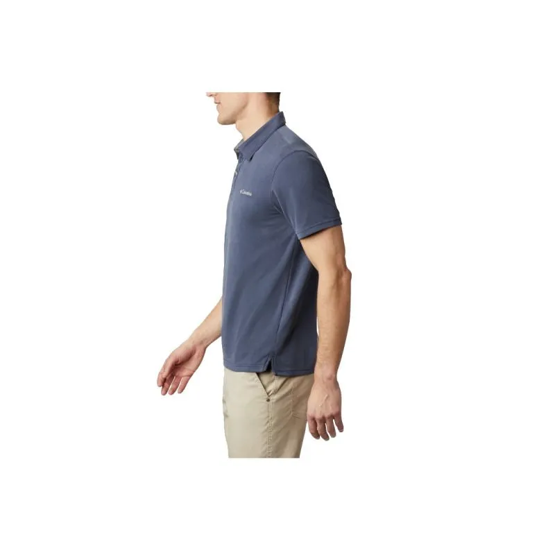 Columbia Mens Nelson Point Polo T-Shirt - Gray