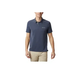 Columbia Mens Nelson Point Polo T-Shirt - Gray