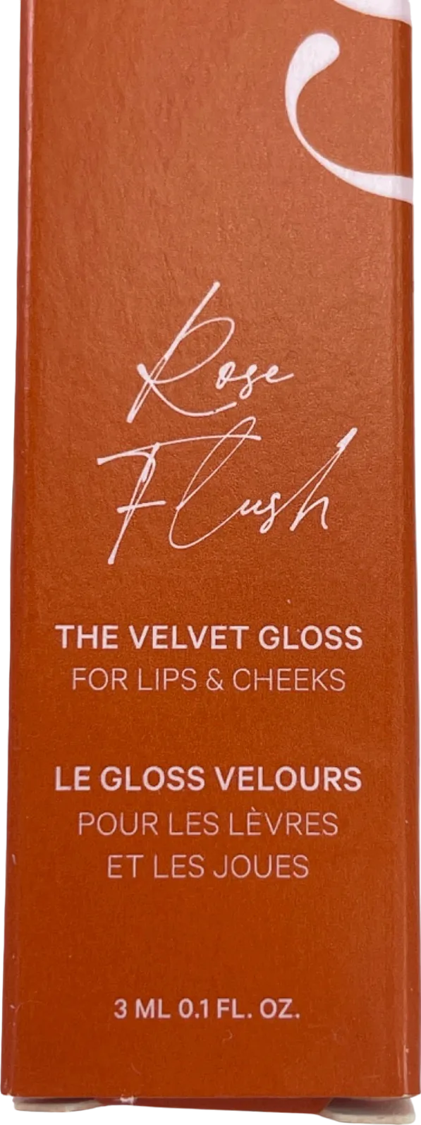 Convie Rose Ultra-Shine 3ml Flush Velvet Gloss for Lips and Cheeks