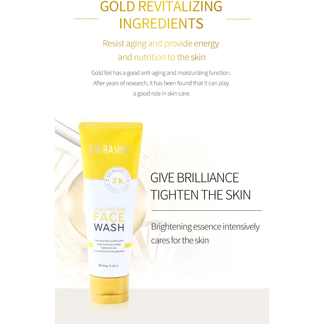 Dr. Rashel 24K Gold Anti-Aging Face Wash