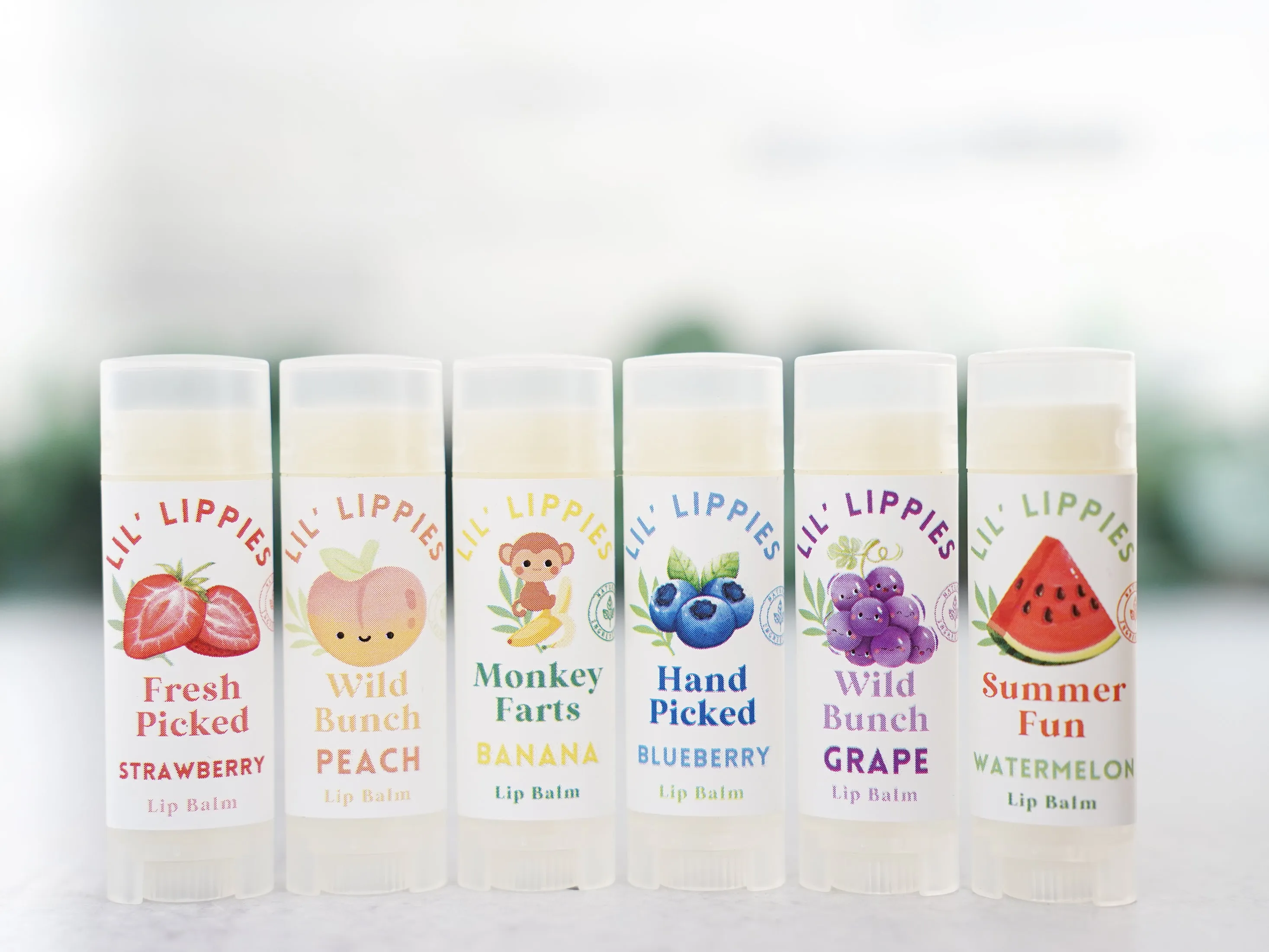 Fresh Picked Strawberry Lip Balm - Lil' Lippies Kids