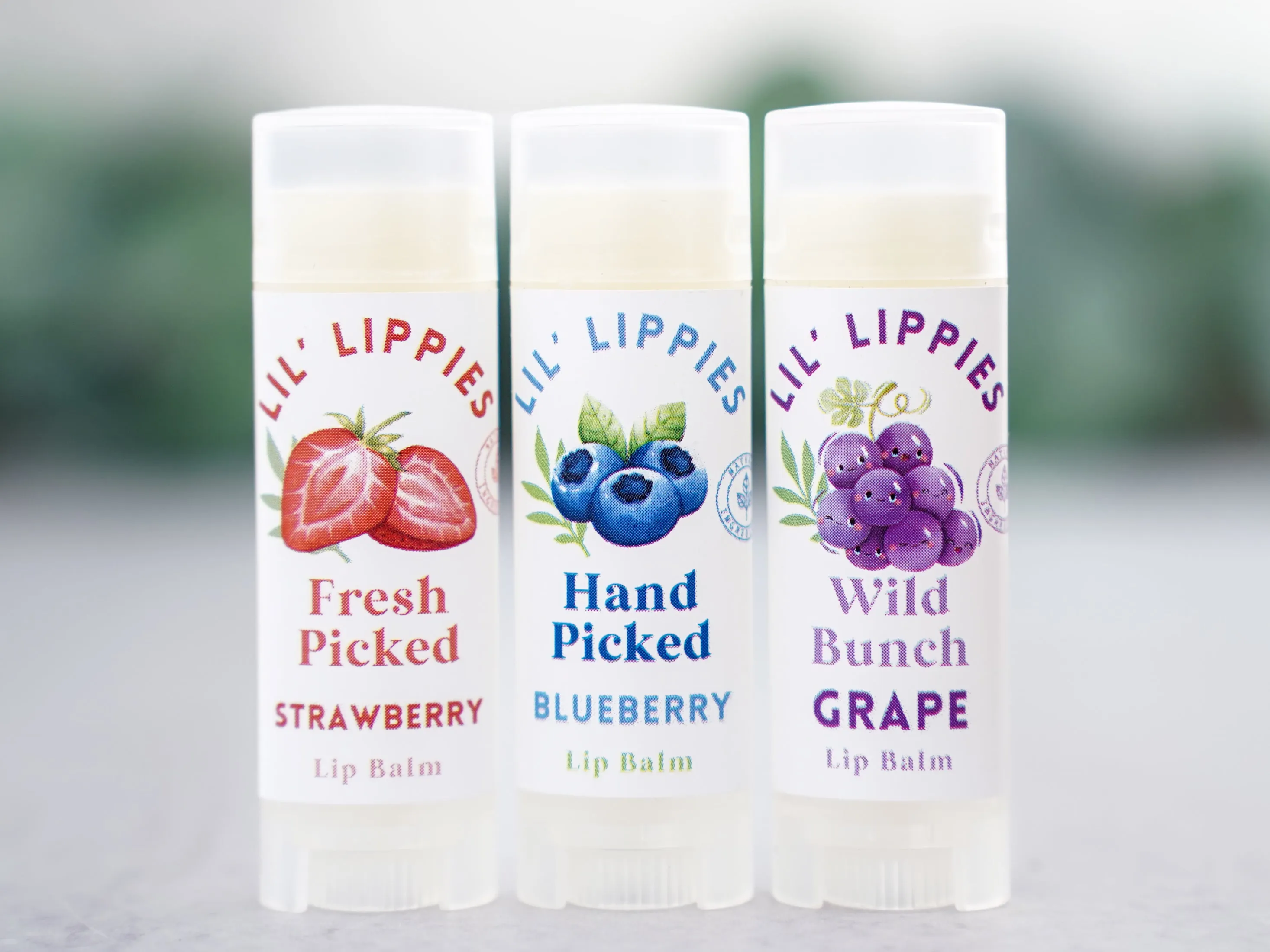 Fresh Picked Strawberry Lip Balm - Lil' Lippies Kids