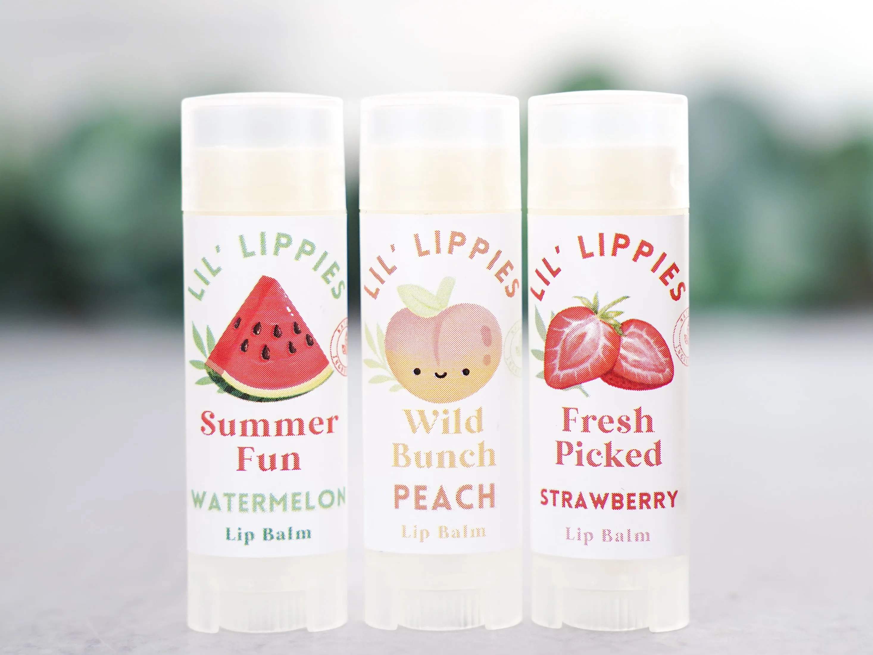 Fresh Picked Strawberry Lip Balm - Lil' Lippies Kids