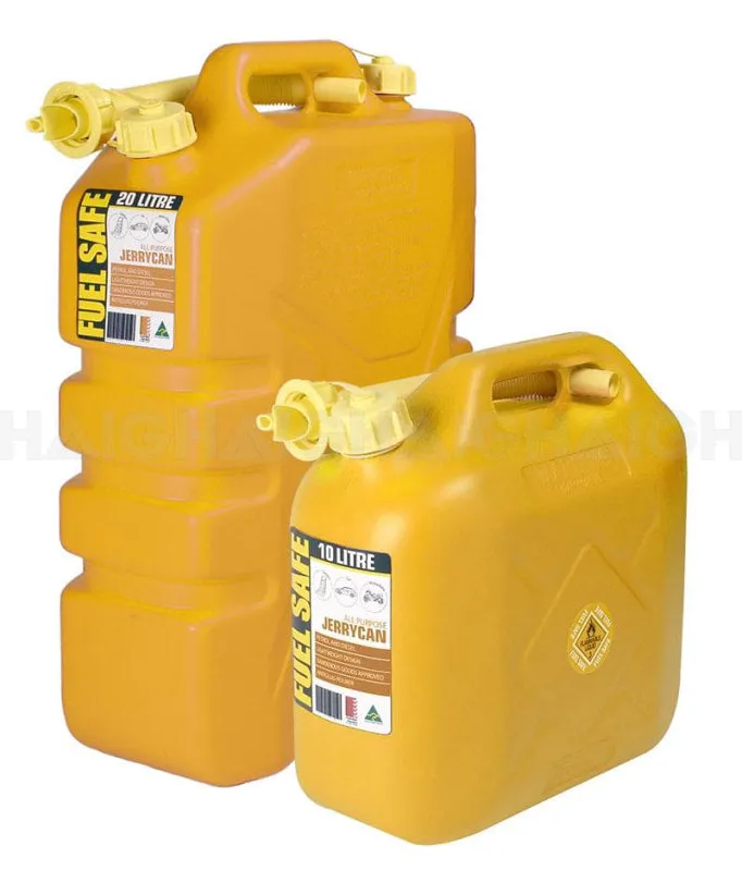 Fuel Safe Diesel Fuel 20L Plastic Jerry Can