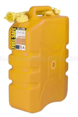 Fuel Safe Diesel Fuel 20L Plastic Jerry Can