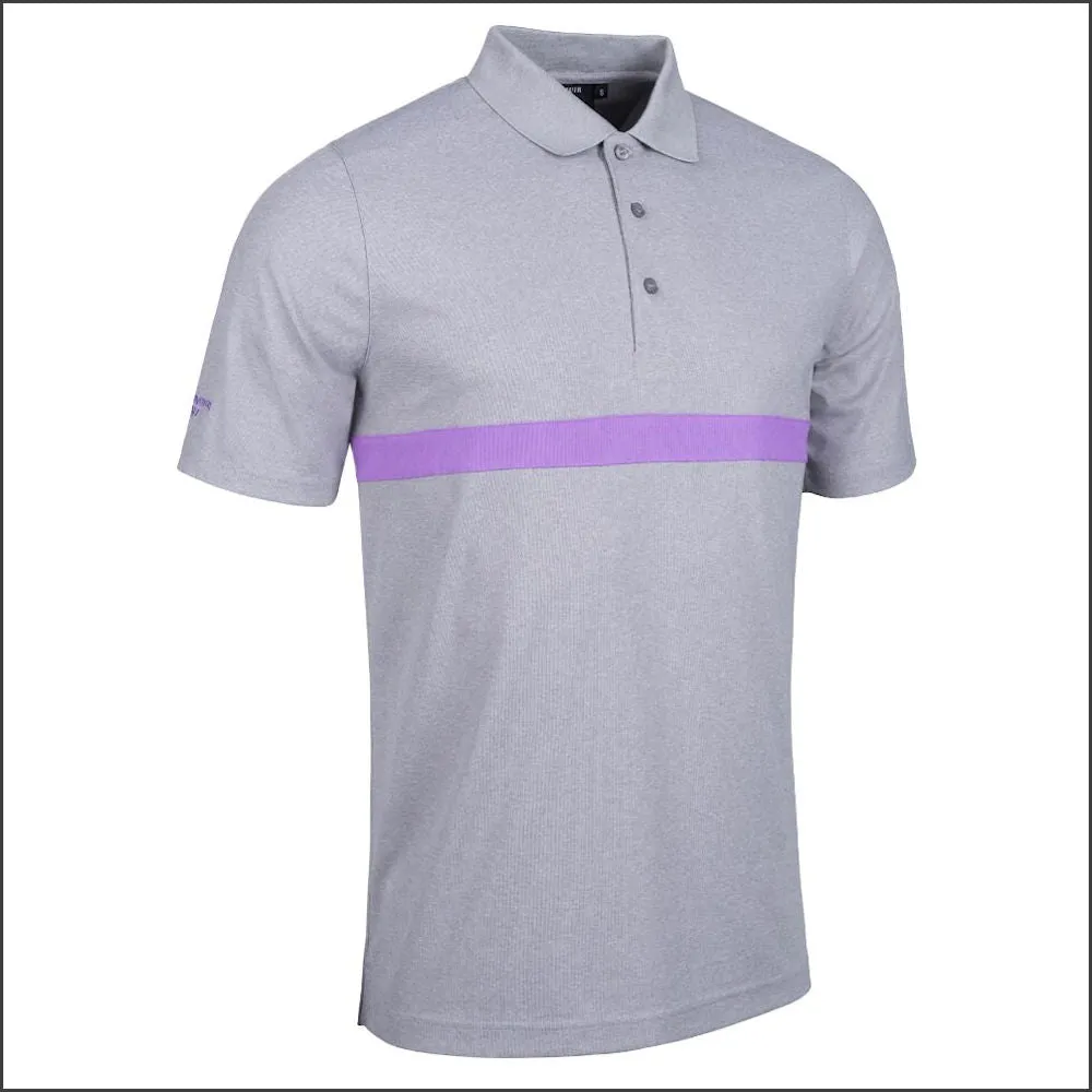 Glenmuir Cleland Chest Stripe Performance T Shirt//