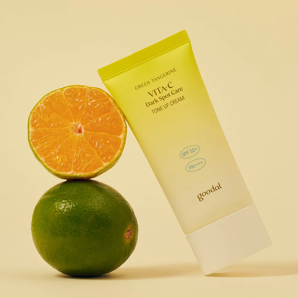 Green Tangerine Vita C Dark Spot Care Tone Up Cream SPF50  Broad Spectrum