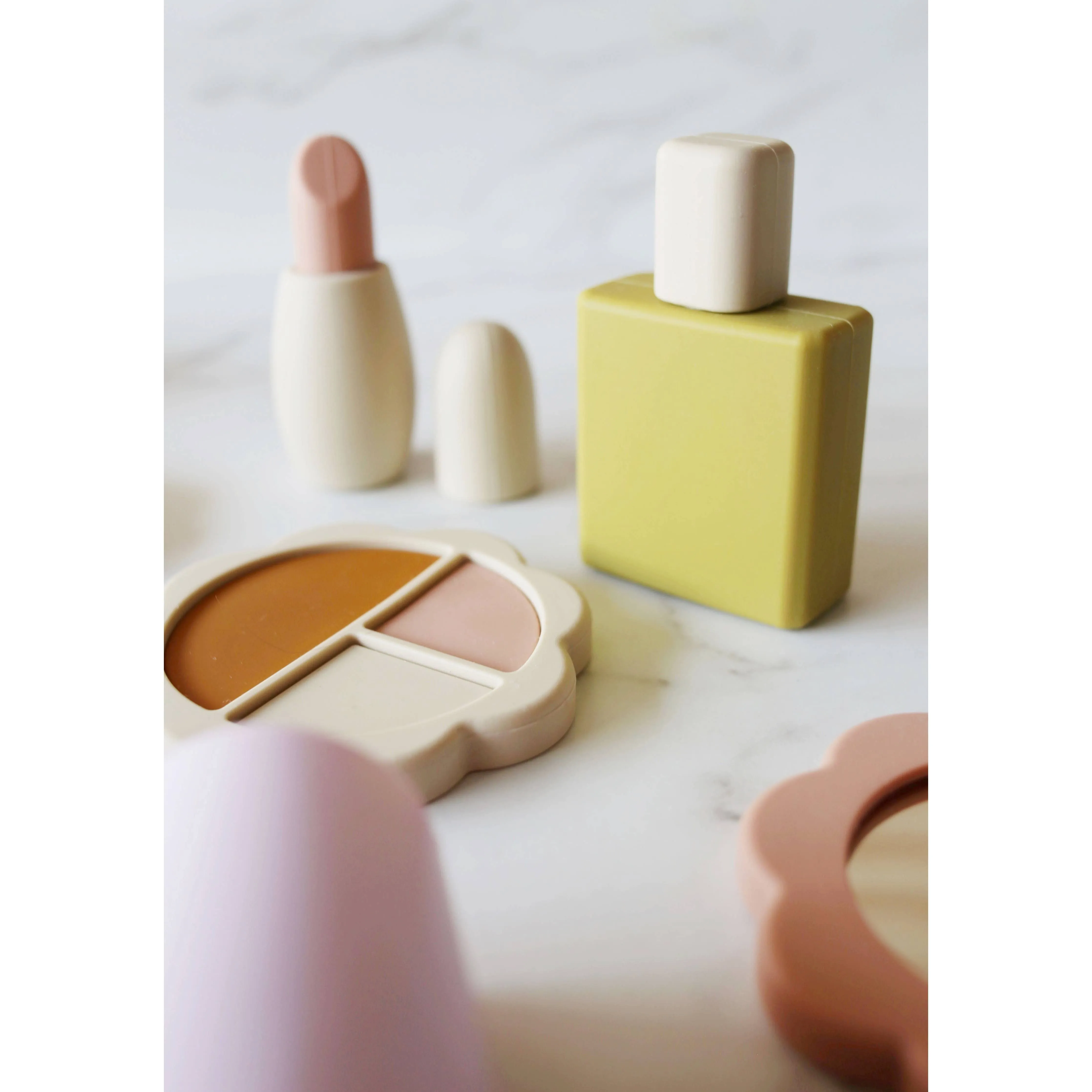 Hair and Makeup and Beauty Silicone Playset