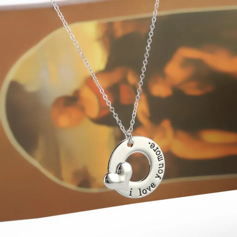 I Love You More - Pendant Necklace