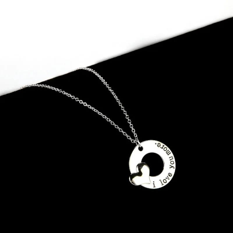 I Love You More - Pendant Necklace