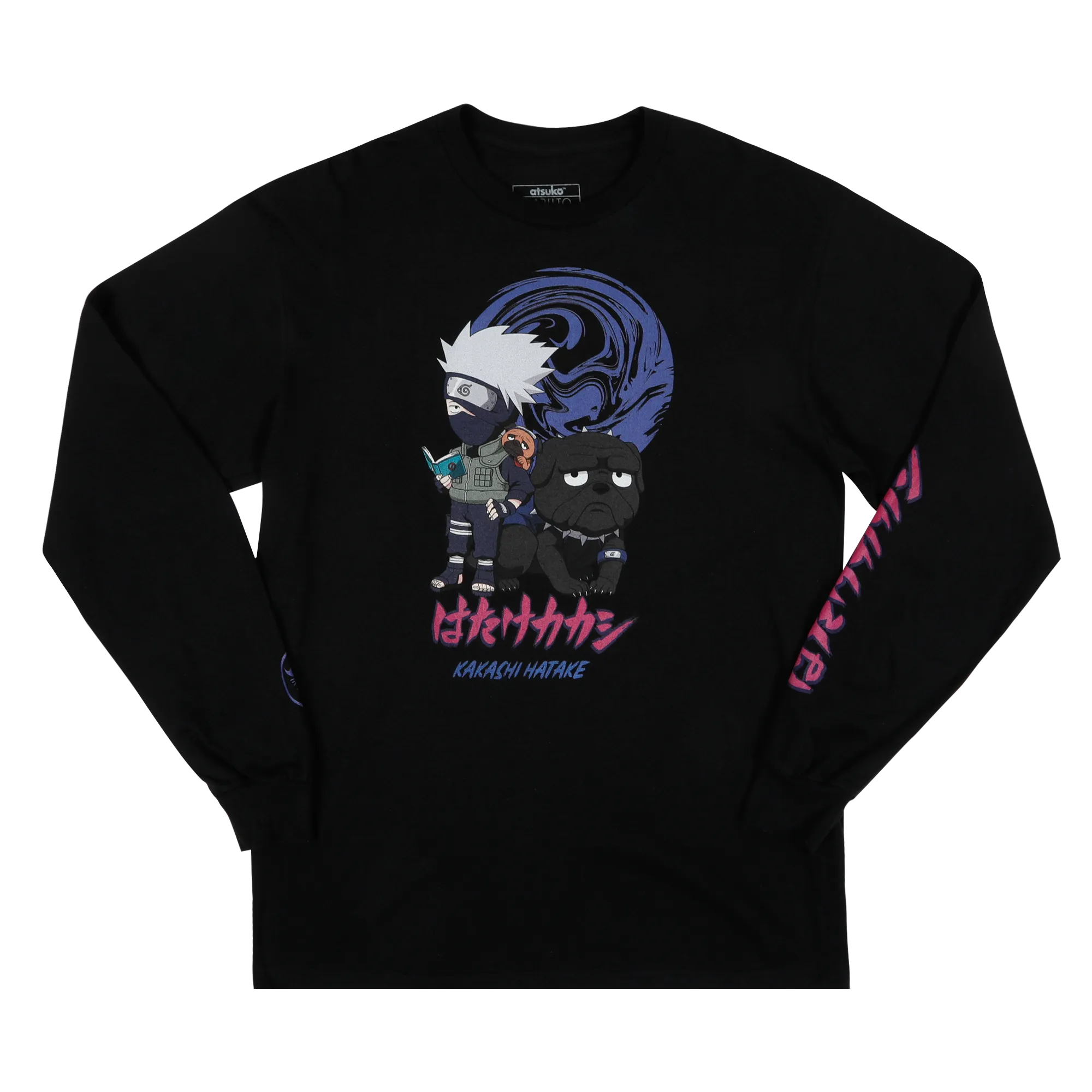 Kakashi Ninja Hound Black Long Sleeve