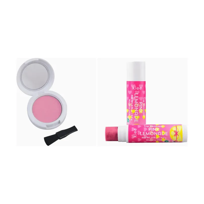 Klee Naturals - Cotton Candy Joy - Sugar Pop Blush and Lip Shimmer