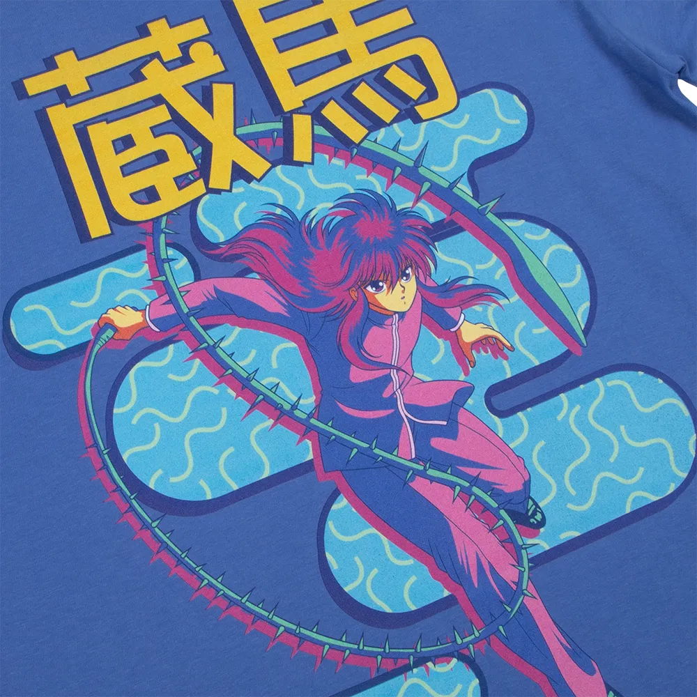 Kurama Glam Blue Long Sleeve Tee