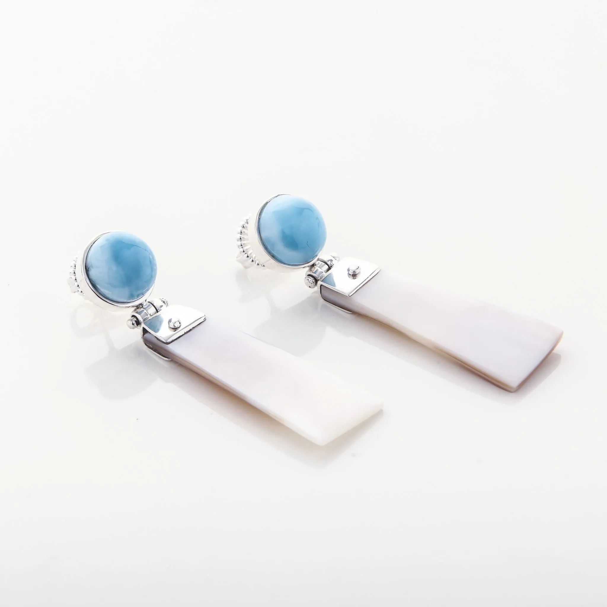 Larimar Earrings Davin