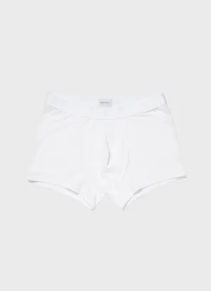 Men's Superfine Cotton Trunks in White