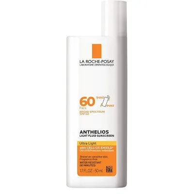 New - La Roche Posay Anthelios Ultra-Light Mineral Face Sunscreen - SPF 60 - 50ml