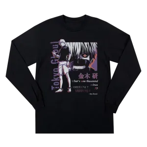 One Eyed Ghoul Black Long Sleeve