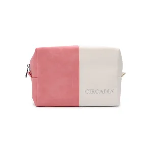 Pink & White Cosmetic Bag