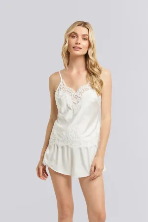 Sian Cami Set - White