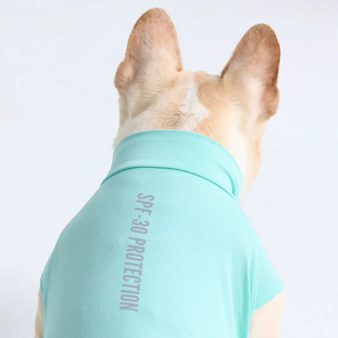 Sunblock Dog T-Shirt - Aqua