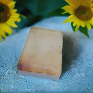 Sunflower Vanilla Goat Milk Soap