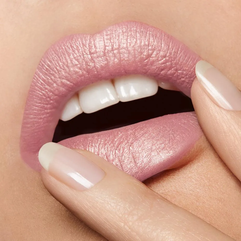 Trophy Wife | A Frosted Pale Pastel Pink Liquid Lipstick