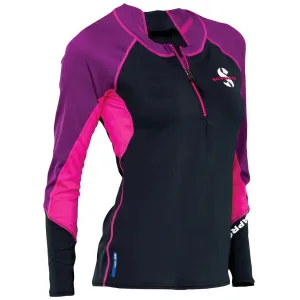 UPF 50 CHANNEL FLOW LONG SLEEVE, WOMEN