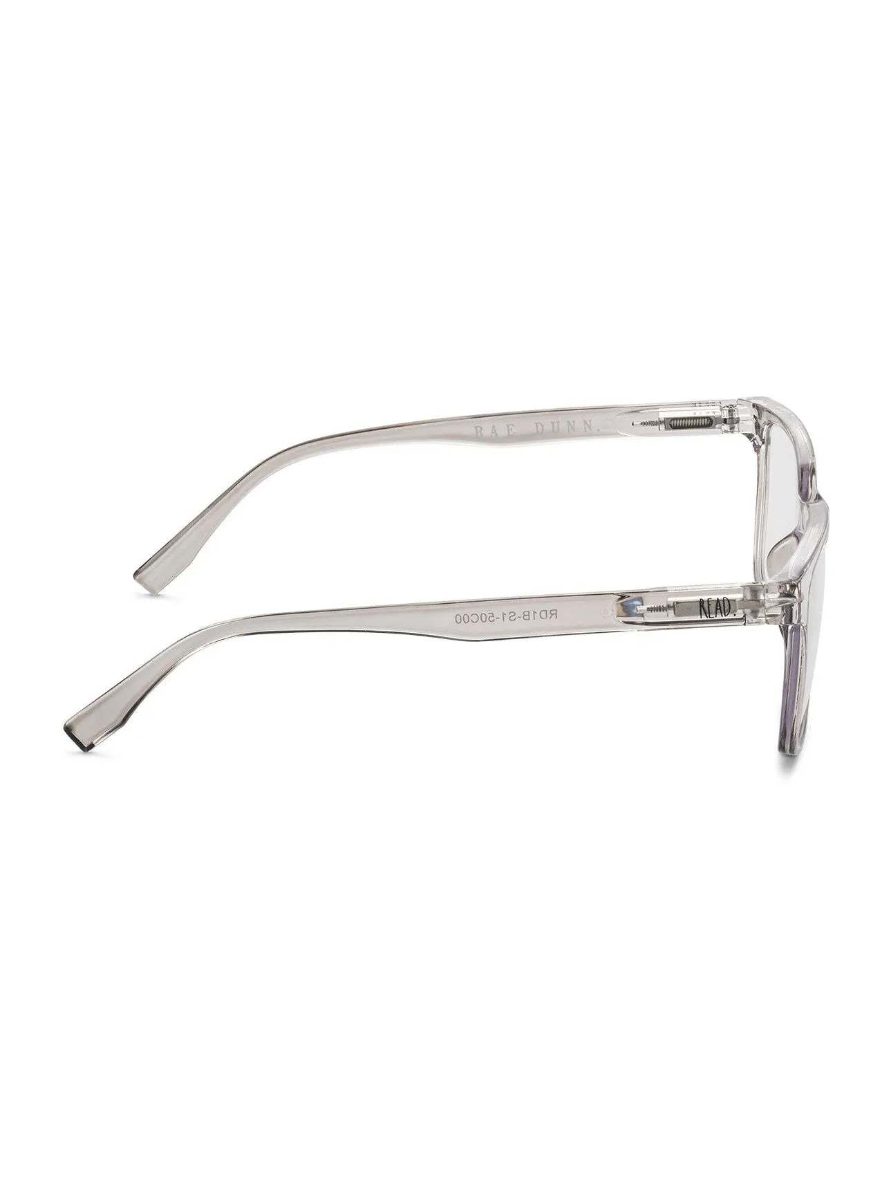 VELMA Blue Light Blocking Reading Glasses with READ MORE Signature Font