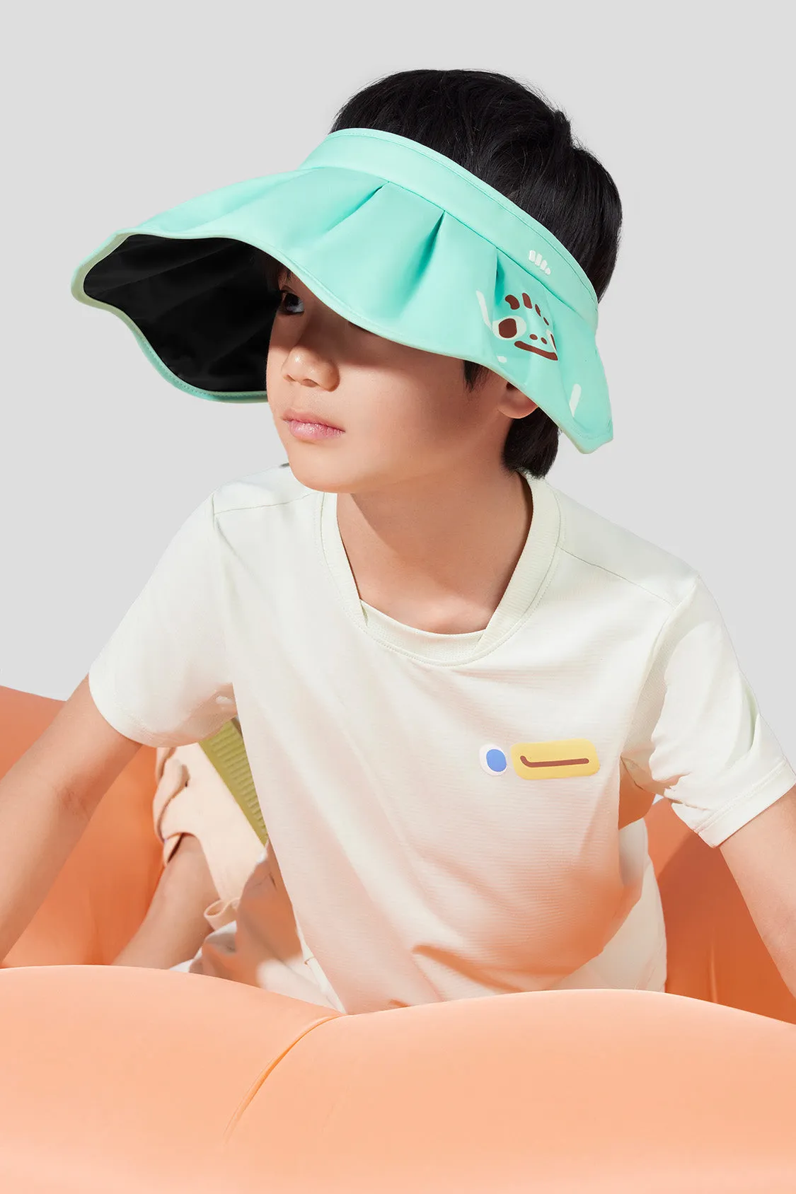 Yunji S24 - Kids' Shell SunShield Sun Hat UPF50 