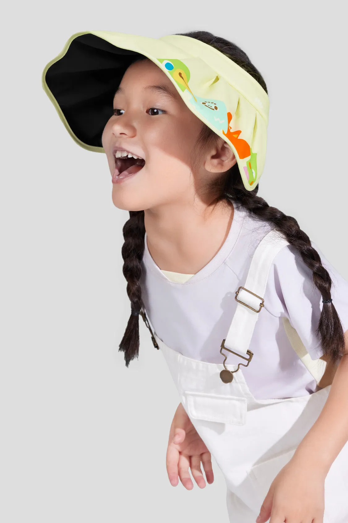 Yunji S24 - Kids' Shell SunShield Sun Hat UPF50 